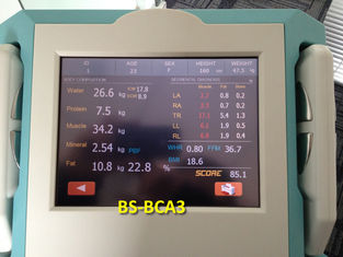 LCD表示が付いている職業団体の構成検光子/ボディ分析機械