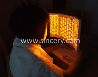 表面処置のための赤く/青/黄色灯が付いている携帯用LED Phototherapy機械