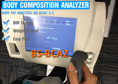 重量BMI/脂肪質のテストのための複数の頻度ボディ構成検光子