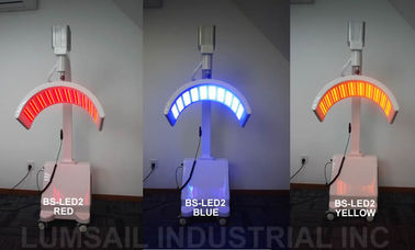 皮の若返りのための赤くおよび青ライトが付いている美容院LED Phototherapy機械