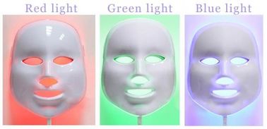 7色LED Phototherapy機械皮の若返りによって導かれるマスクの家の使用
