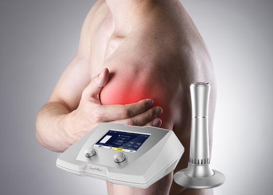 痛みの軽減のスポーツの傷害のための電磁石の放射状のものESWTの衝撃波療法機械