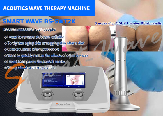 美容院の衝撃波療法装置セルライトの処置機械高性能