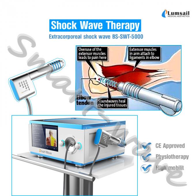 Smartwaveのテニス エルボーの処置の衝撃波ESWTの痛みの軽減の衝撃波療法equipment ondas de choque