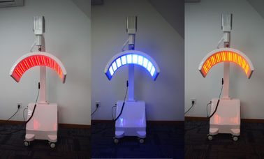アクネの処置の青および赤灯療法装置
