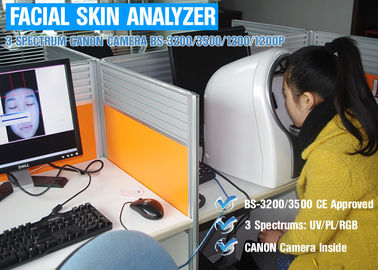 3Dイメージの顔の皮のテスター機械、皮の走査器の紫外線分析機械セリウムの承認