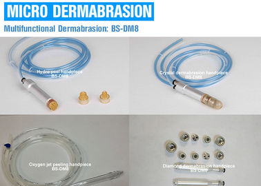 水晶/ダイヤモンド/Microdermabrasionハイドロ機械、Microdermabrasion顔の機械
