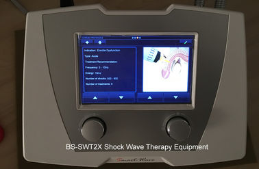 複数の言語のExtracorporeal放射状のものEDの衝撃波療法機械EDSWT
