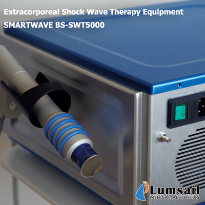 スマートな波のPnumaticの物理療法の衝撃波療法の痛みの軽減イン・ブルー